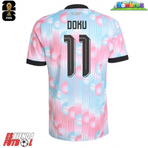 Bélgica Jeremy Doku #11 Segunda Equipación Mundial 2026 Manga Corta Bélgica Jeremy Doku #11 Segunda Equipación Mundial 2026 Manga Corta